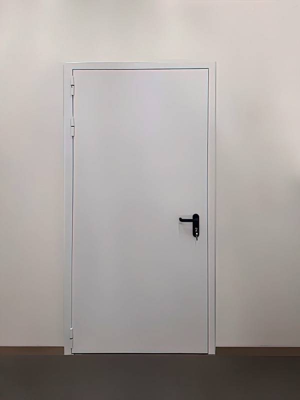 Огнестойкая дверь, вид снаружи (ул. 7-я Кожуховская)